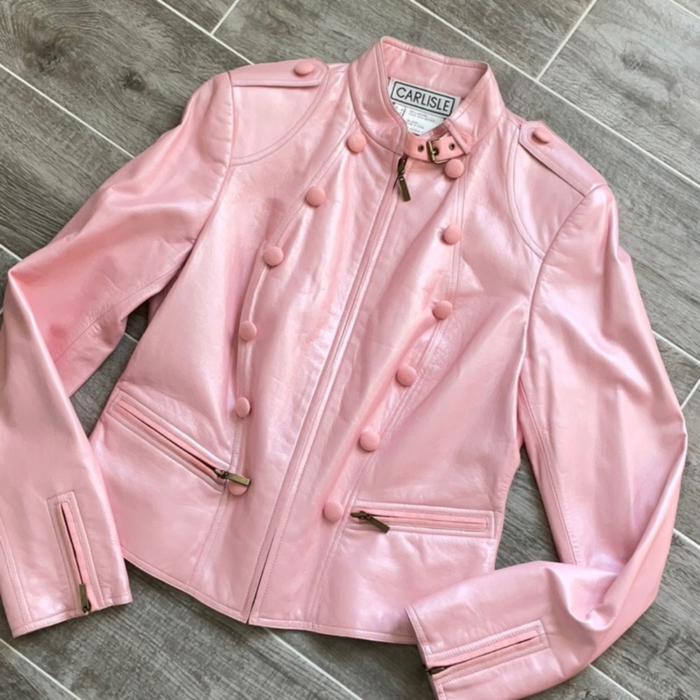 Carlisle Leather Jacket Sz 4 NWOT